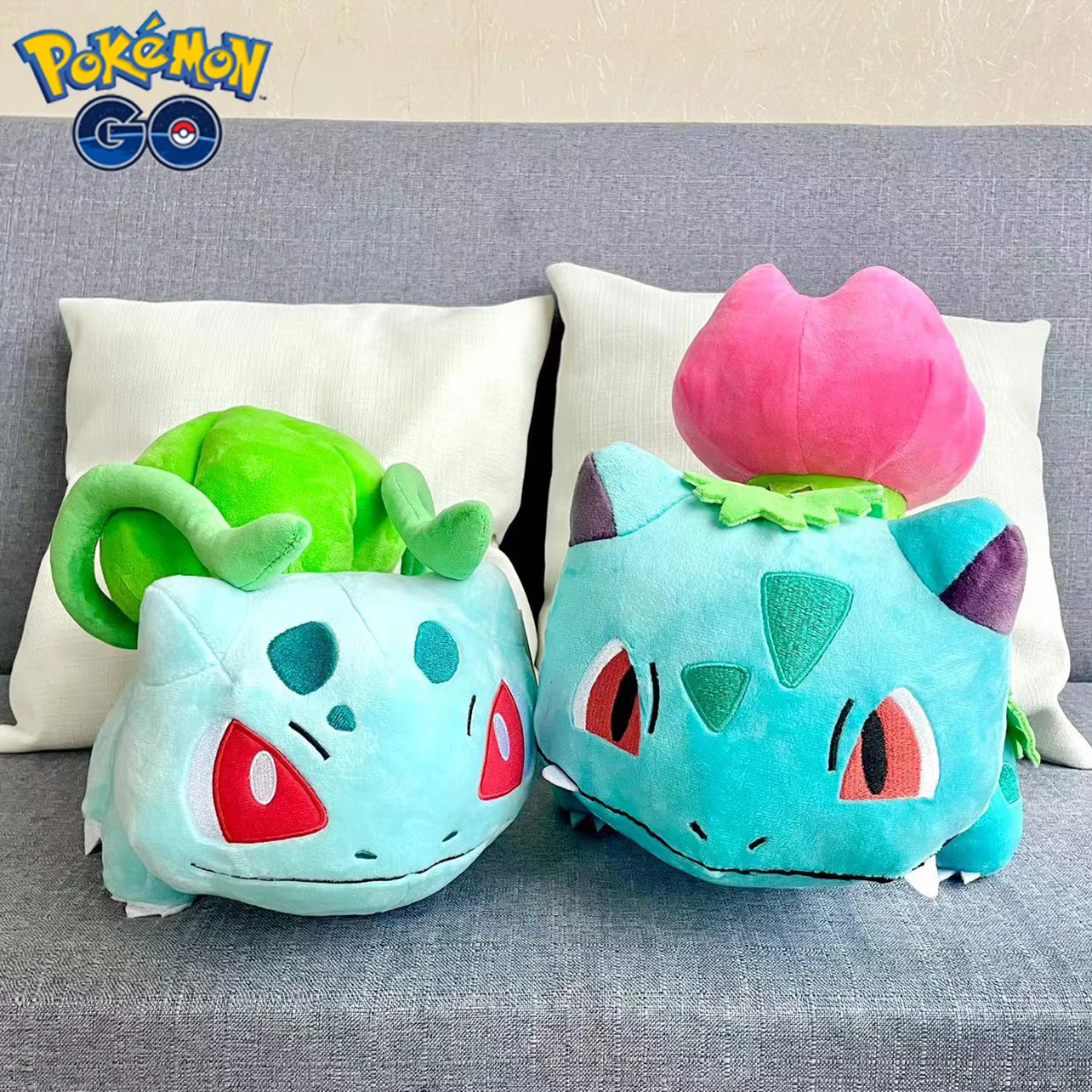 Kawaii Bulbasaur Venusaur Ivysaur بوكيمون أفخم لعبة ، أنيمي لينة دمية ، الكرتون أريكة وسادة ، هدية للأطفال ، ديكور الغرفة ، 25-30 سنتيمتر