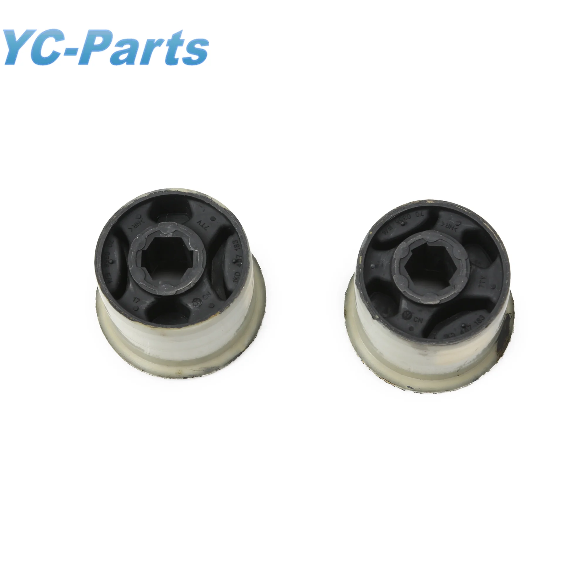 2-Pcs 1K0407183E Front Lower Control Arm Bushings Kit for AUDI A3 Sportback VW Jetta Golf Passat Polo Tiguan SEAT SKODA