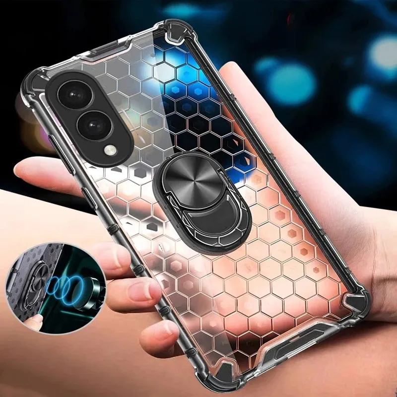 

Чехол для Samsung Galaxy S25 Plus сотовая подушка безопасности противоударный держатель кольцо для S25 Ultra Edge жесткий чехол для телефона