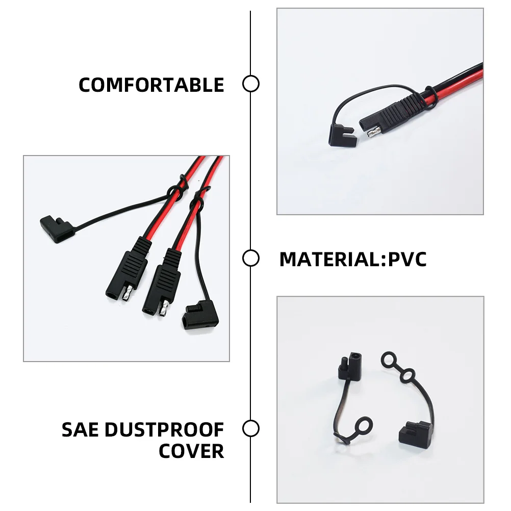 Dust Cover Assembly Automotive Supplies Solar Connector Covers Caps Dc Power Protective Plugs