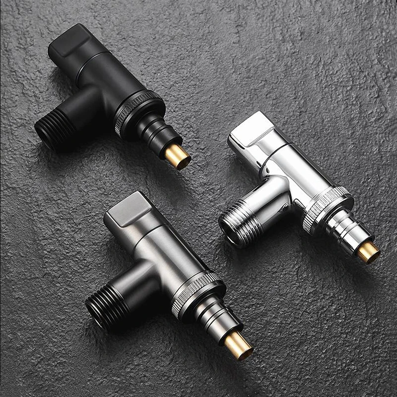 Gun Ash All Copper Washing Machine Faucet 4/6 Points Universal Automatic Water Stop And Anti-Stripping Pipe Water Nozzle Fast Bo