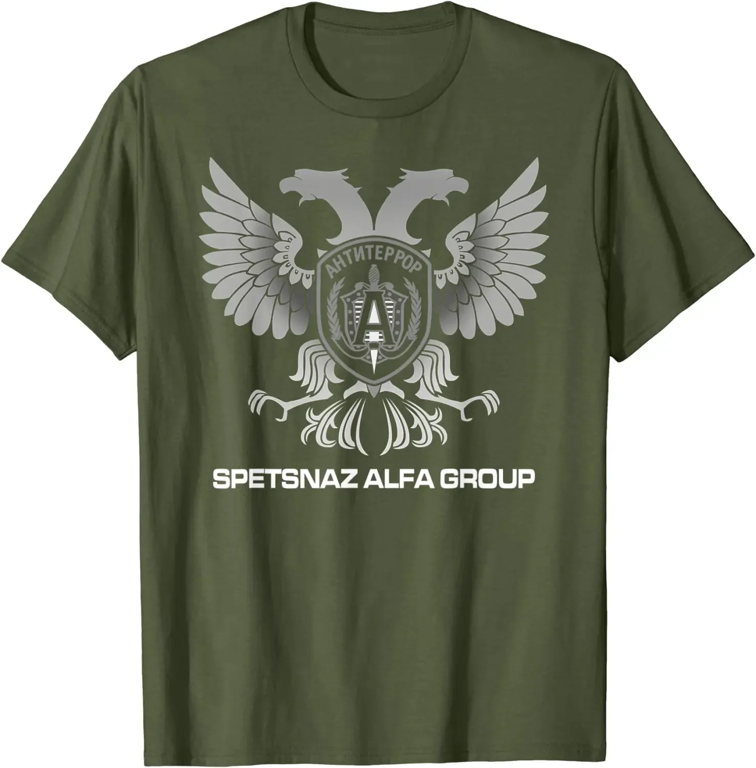 Russian Arny Force Spetsnaz Group Eagle Men T-shirt Short Sleeve Casual 100% Cotton O-Neck Summer TShirt