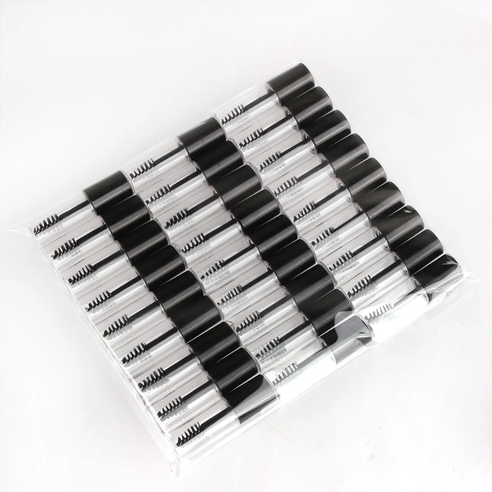20/10 Uds 1ml tubo de rímel vacío con botellas de pestañas contenedor de cosméticos botella de pestañas rímel recargable contenedor de maquillaje Mini