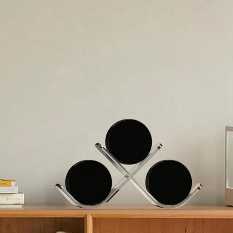 Présentoir de Hockey sur glace, support de rondelle de Hockey en acrylique, présentoir pour rondelles de collection, décoration d'organisation de Hockey sur glace-ABHG