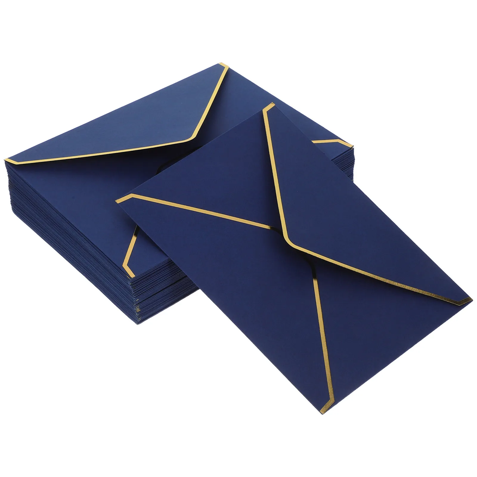 50 Pcs Shower Envelopes Bridal Coloured Blank Business Invitations Colorful Greeting Card Envelopescard