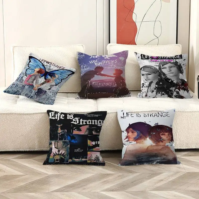 Life Is Strange The Storm Game Pillow Gift Home Office Decoration Bedroom Sofa Car Cushion Cover Case 45x45