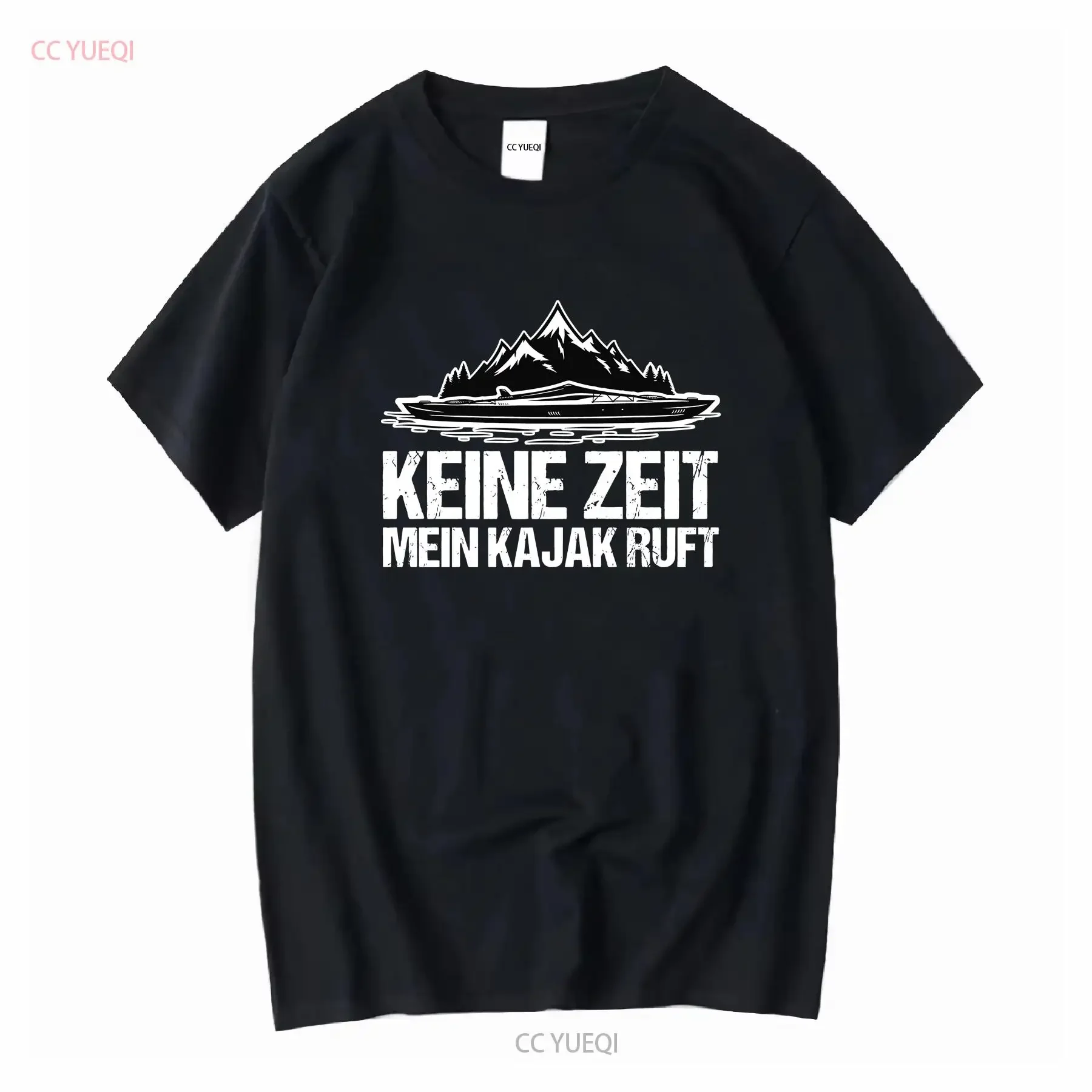 Kayaker Kayaking Kayak T Shirt long or short sleeves vintage Washed homme streetwear Slightly Top For Everyday Wear Breathable