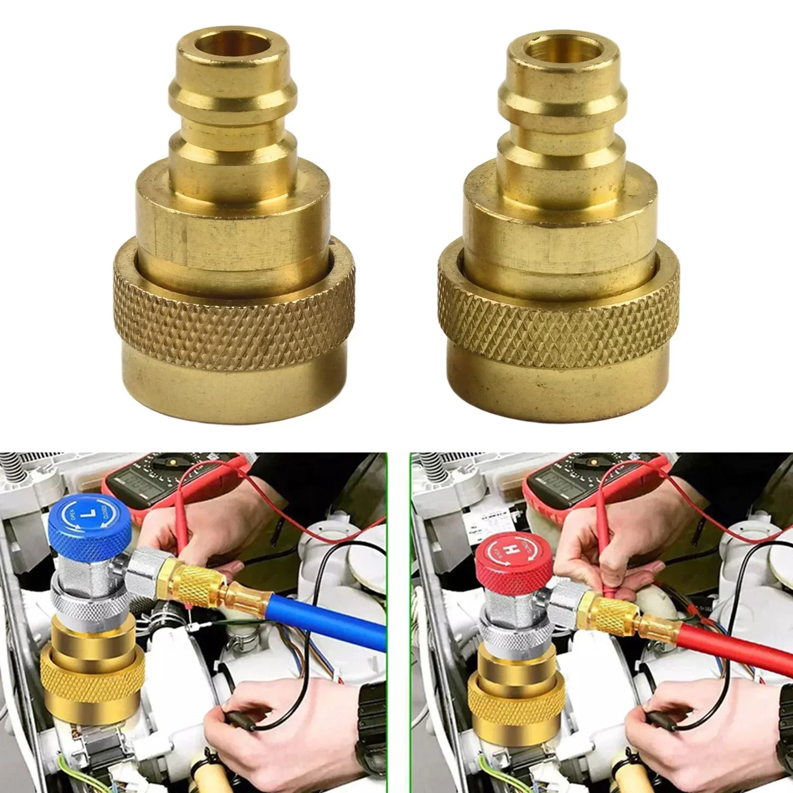 

Adjustable Connector Brass Adapter Adjustable Pressure Connector Adapter Motor Airtight Seal Effortless Conversion