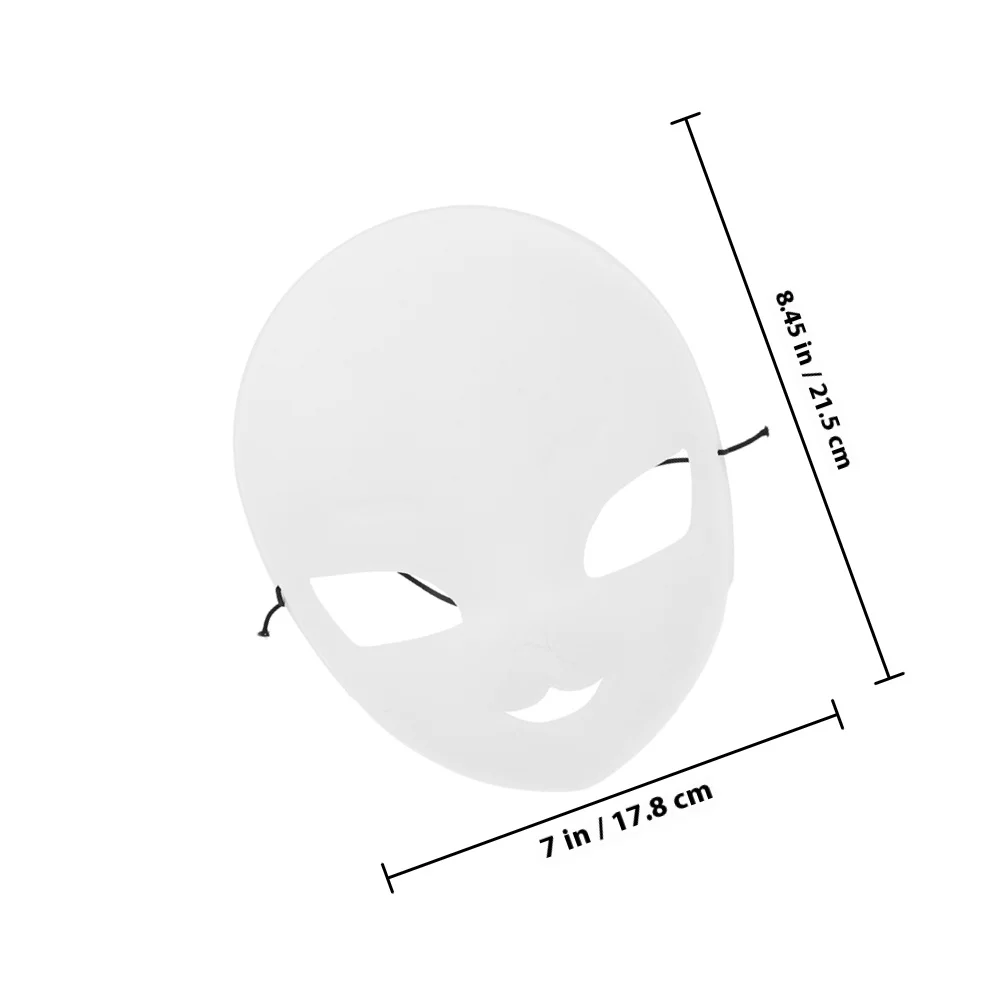 2 個の空白のキツネのフェイスマスク DIY クラフトキット大人子供用絵画装飾仮面舞踏会パーティー用品未完成マスク