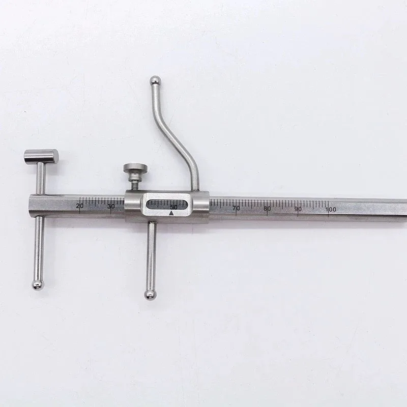 Dental measuring ruler caliper vertical distance measurement inlay crown digital vernier bone ridge thickness oral implant ruler