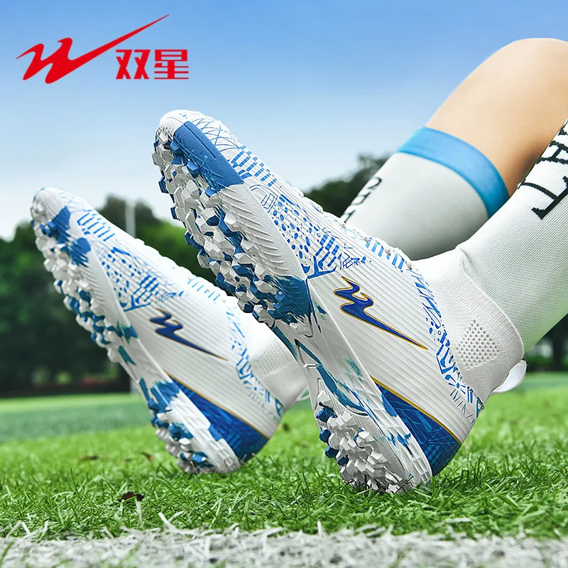 

Новые высокие футбольные бутсы FG с длинными заклепками TF Turf Studs AG Короткие шпильки для спортивных тренировок Футбольная обувь для матчей