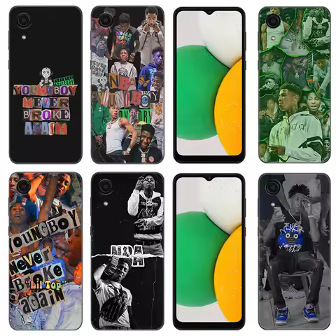 Youngboy Never Broke Again Phone Case For Samsung A01 Core A04E A04S A05S M04 4G A02 A03 A10 M40 S A06 A10E M10 M11 M12 M22 M42