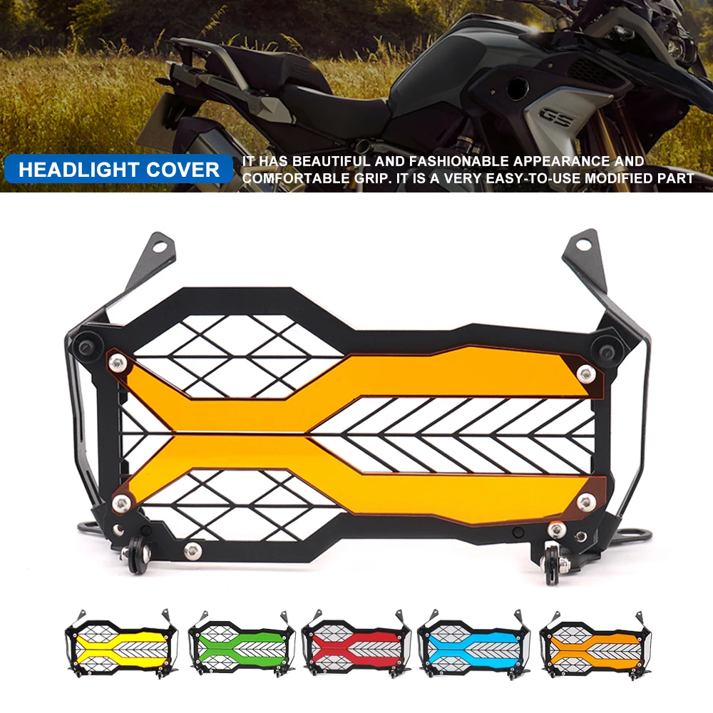 

For BMW 1250GS R1250 GS LC ADV Adventure 40th Anniversary Edition NEW Motorcycle Flipable Headlight Protector Grille Guard Cover