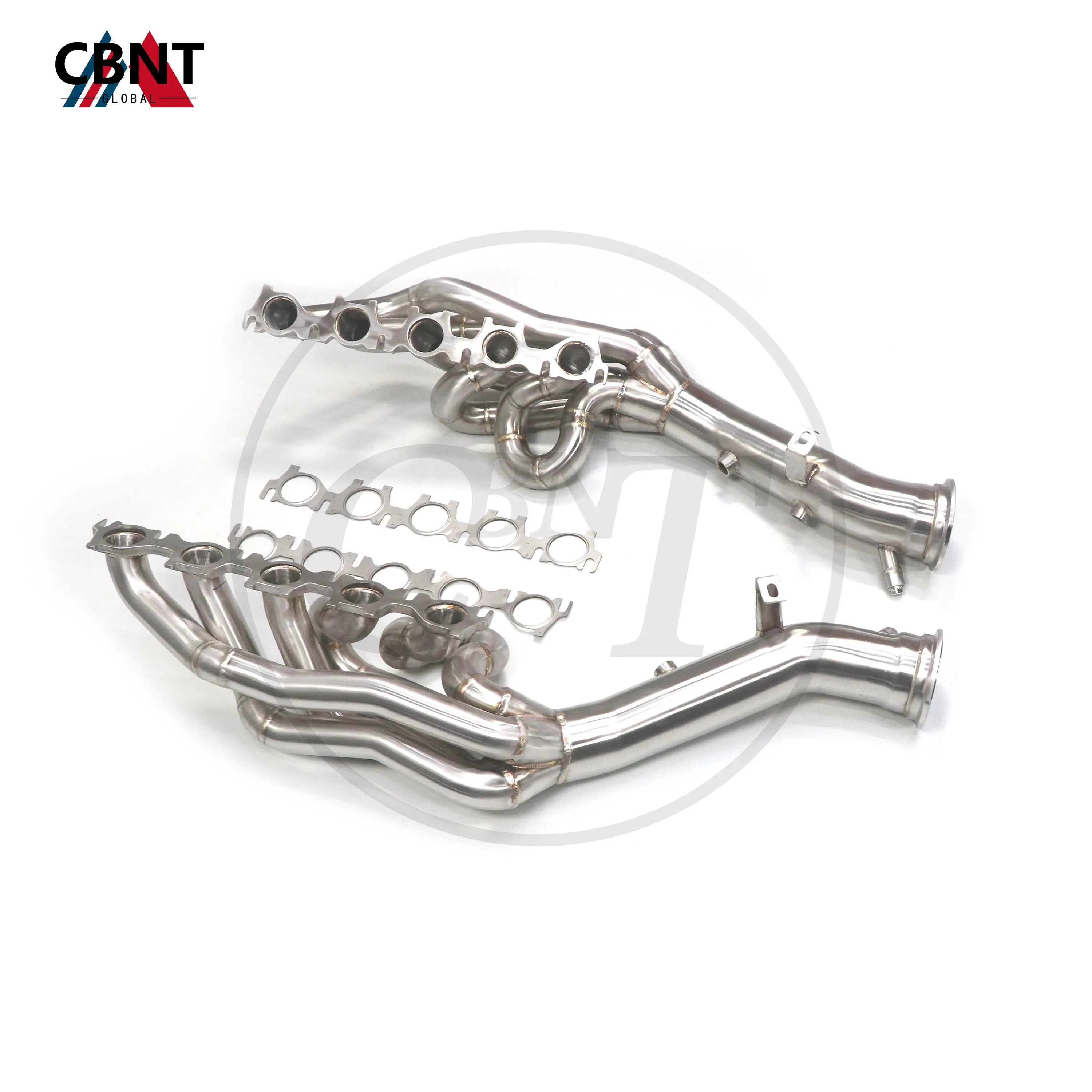 

CBNT High Performance for Lamborghini Huracan EVO STO 5.2L V10 2019-Exhaust Manifolds Straight Pipe Stainless Steel Headers