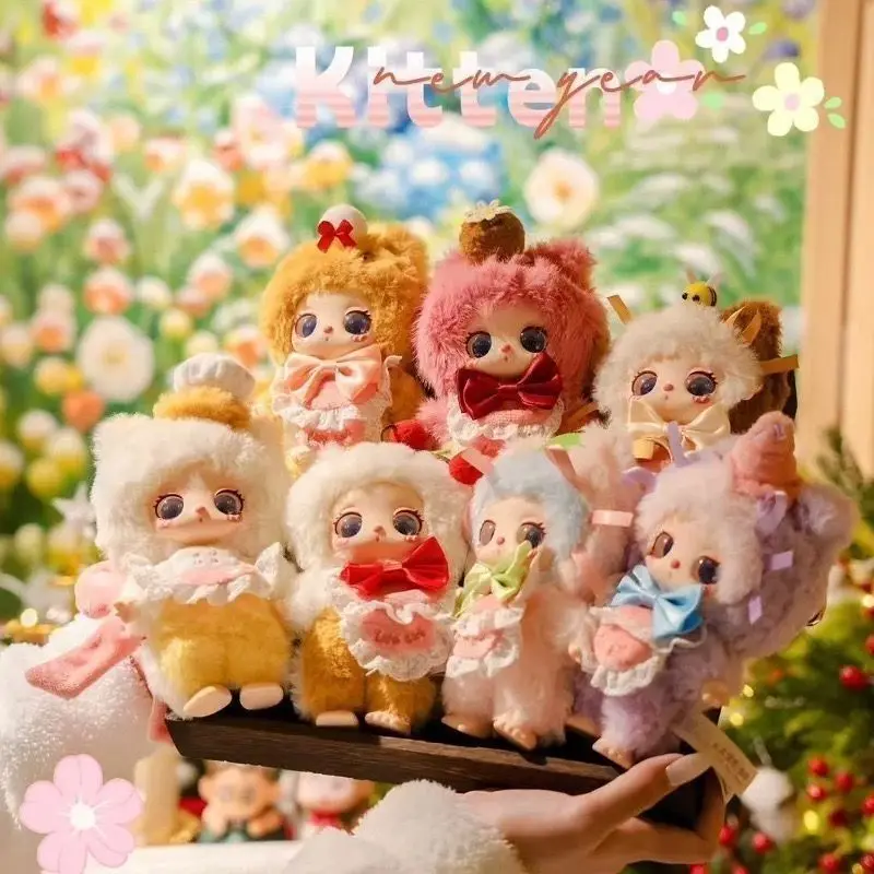 

In Stock New Sell Original Liila Lucky Cat V4 Serise Blind Box Toys Figure Mystery Box Dolls Cute Anime Action Figures Best Gift