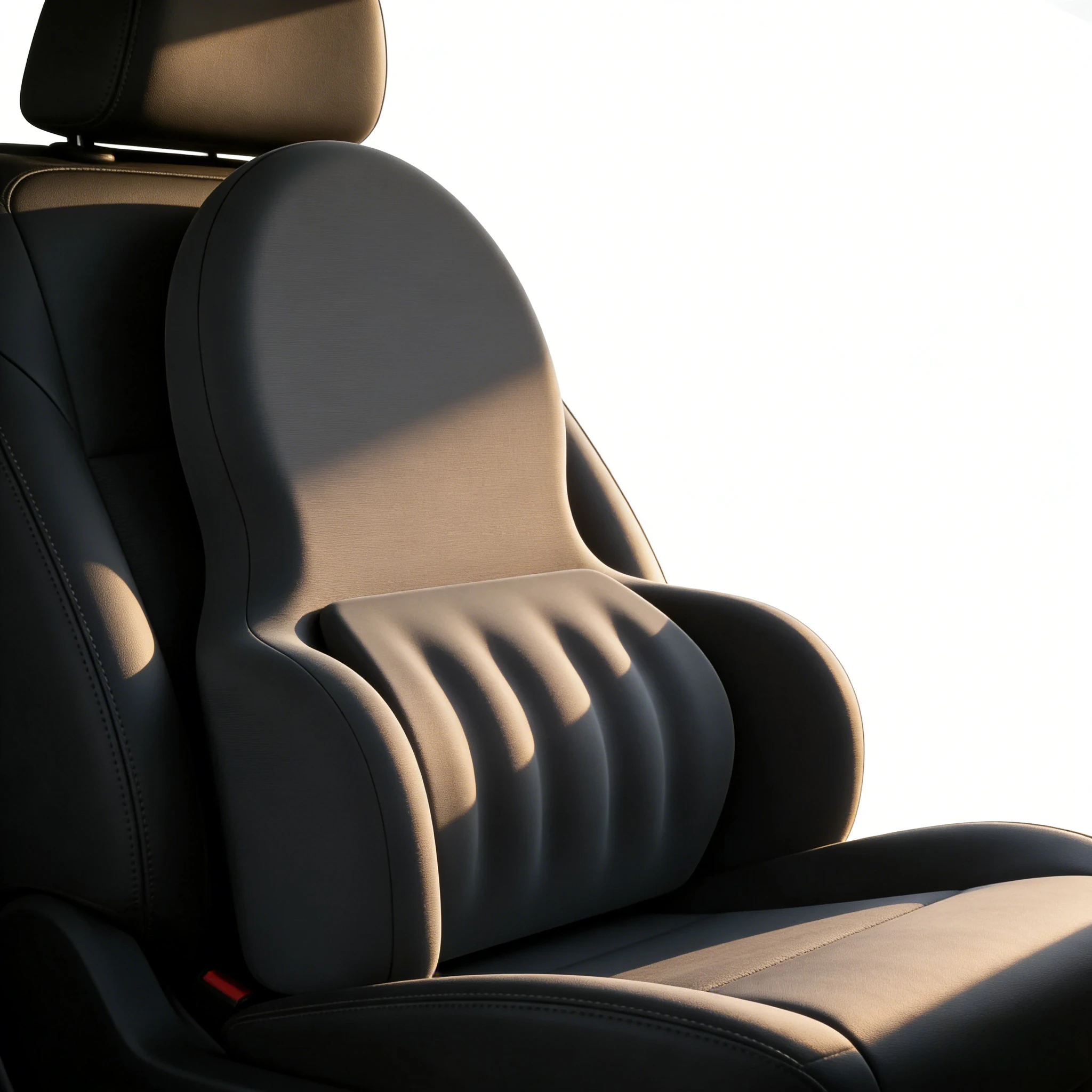 

Car Lumbar Cushion Memory Foam Back Rest Pillow Waist Support Pain Relief Ergonomic Chair Car Seat Accessories Multifunctional