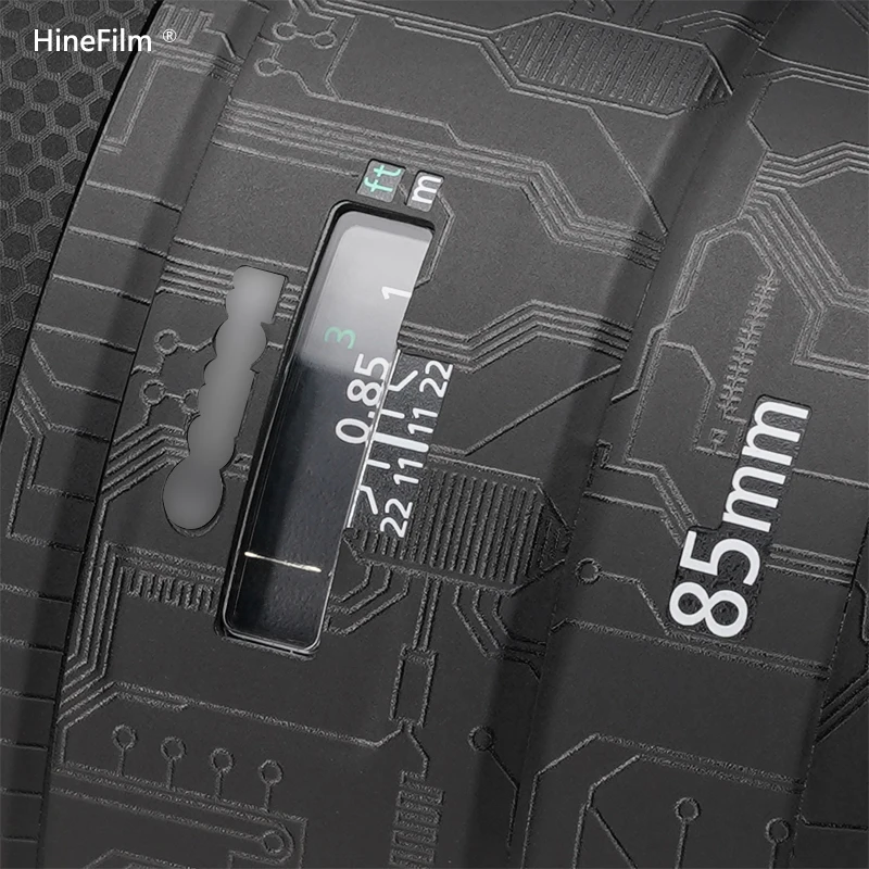 Hinefilm الجلد لكانون EF85 F1.4 عدسة ملصق مائي الجلد لكانون EF 85 مللي متر f/1.4L IS USM عدسة ملصق 85 1.4 التفاف غطاء 85F1.4 85 1.4 #5