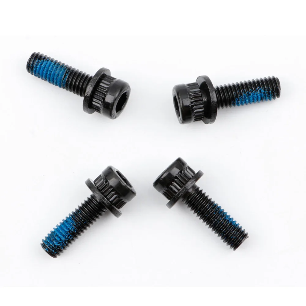 M6x18mm Bike Disc Brake Mount Adapter Screws Brake Caliper Fixing Screw Bolt Replacement For-Shimano Brake Calipers Mounts Parts