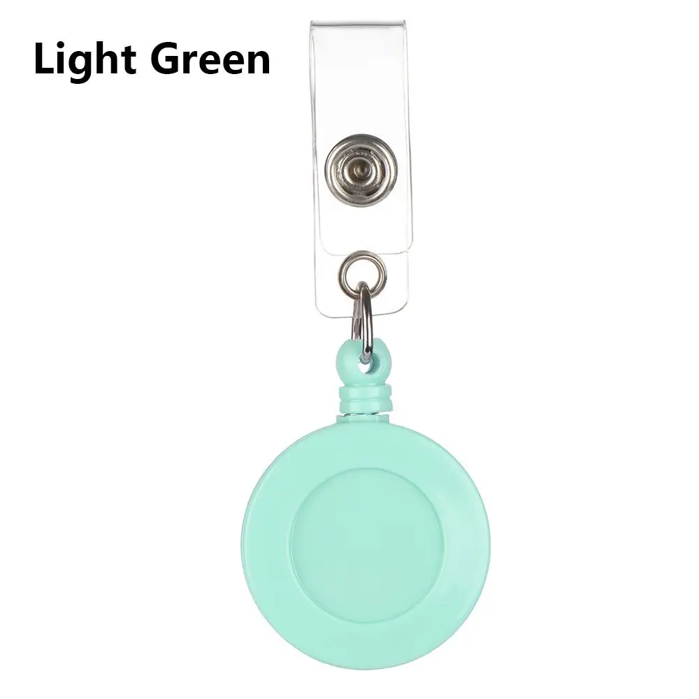 

1pc Fashion Office Supplies Retractable Key Ring Lanyards Nurse ID Name Card Badge Holder