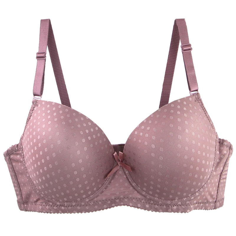 Sutiã Feminino DaiNaFang de Renda Modelador BCD com Bojo Fino Moldado, Fecho de 3 Fileiras, Antiflacidez nas Axilas, Efeito Push Up e Laço de Renda