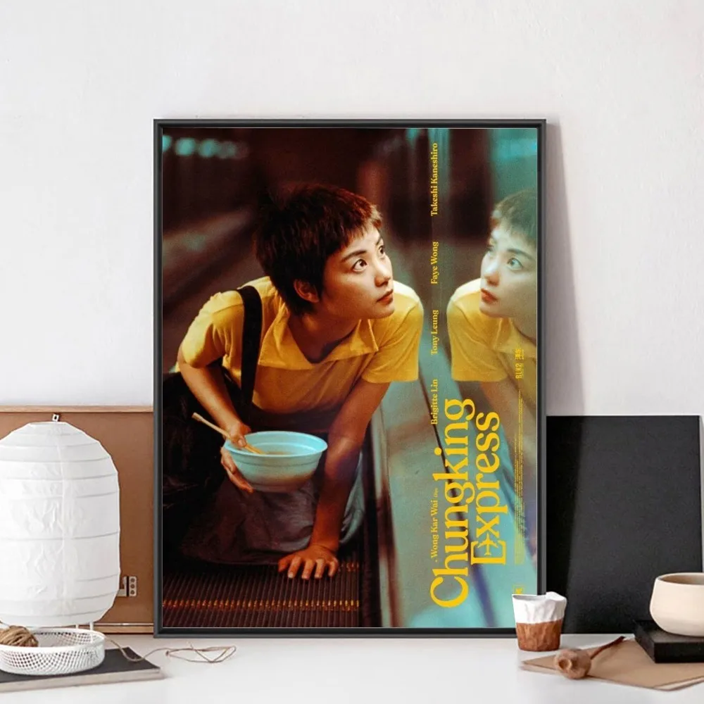 Chungking Express Film Poster No Framed Poster Kraft Club Bar Paper Vintage Poster Wall Art Painting Bedroom Study Stickers