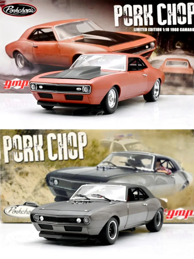 

GMP 1:18 PorkChop Muscle Car Alloy Fully Open Simulation Limited Edition Alloy Metal Static Car Model Toy Gift