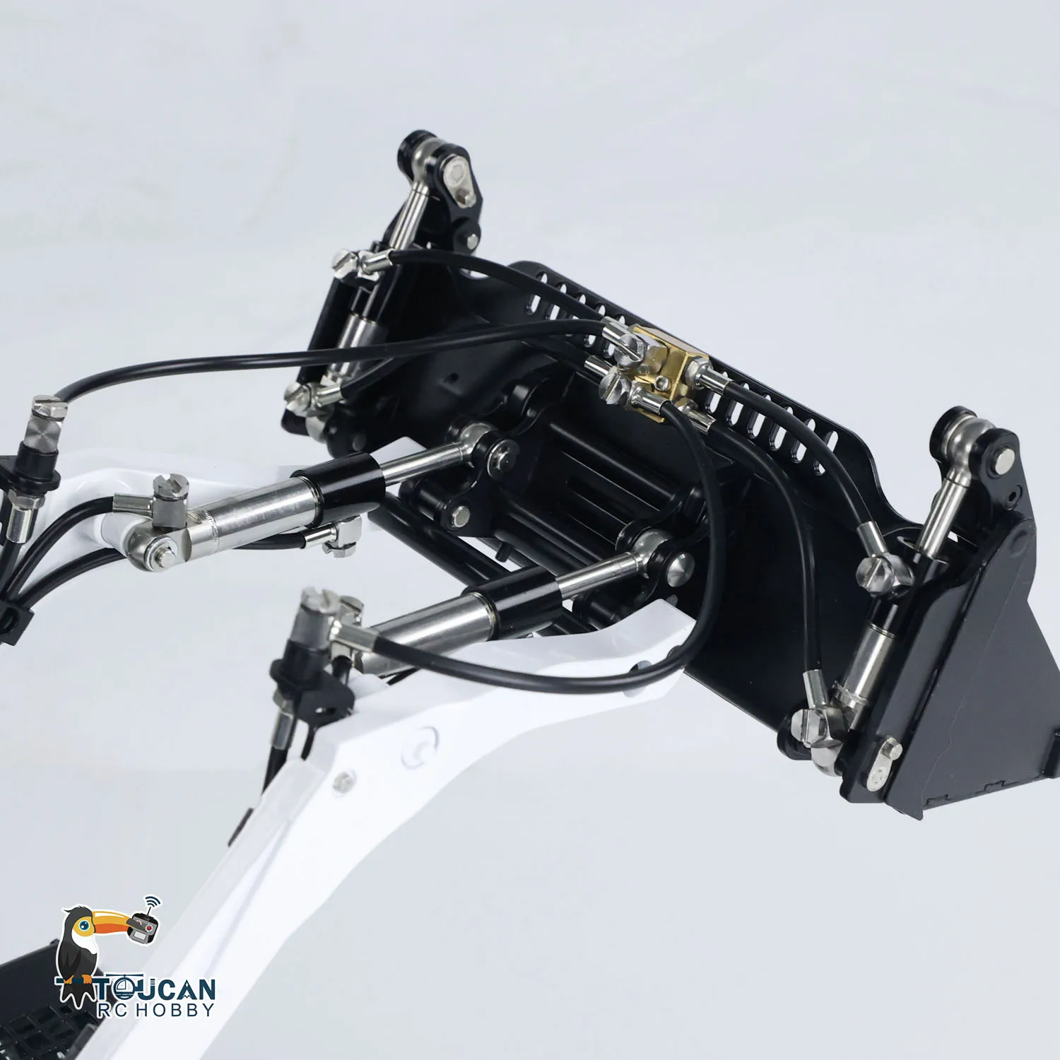 

LESU 1/14 RC Гидравлический погрузчик LT5H Автомобиль с бортовым колесом Радиоуправляемый грузовик Собранные окрашенные игрушки Набор светового звука THZH1450