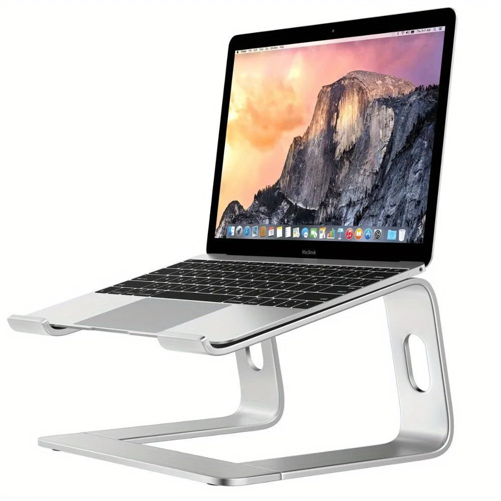 Vertical Laptop Stand Ergonomic Aluminum Laptop Computer Stand Laptop Riser Notebook Holder Stand Macbook Pro Support