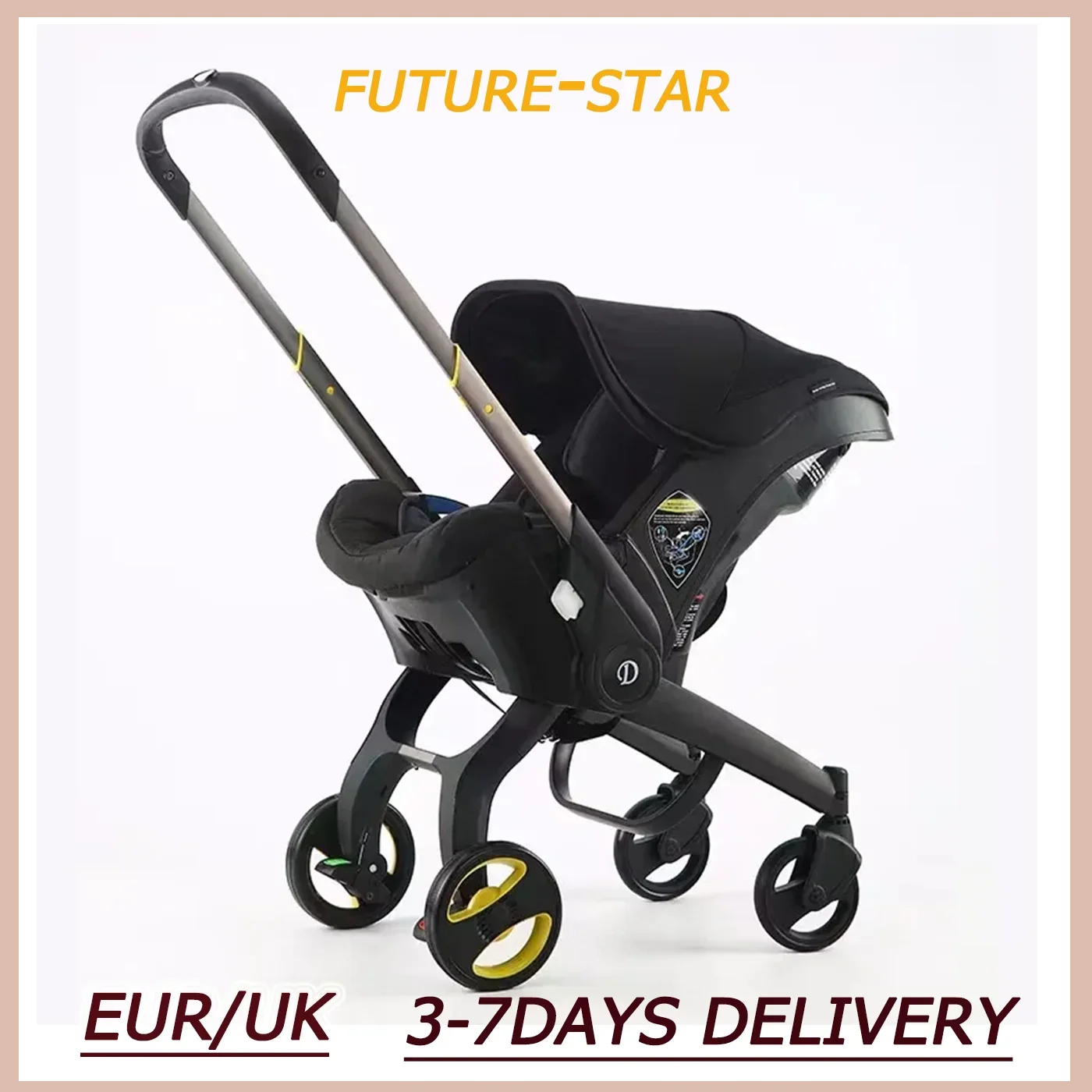 Baby stroller lightweight stroller Baby carts Baby items 3 in 1 stroller baby carriage  travel pram High landscape baby stroller