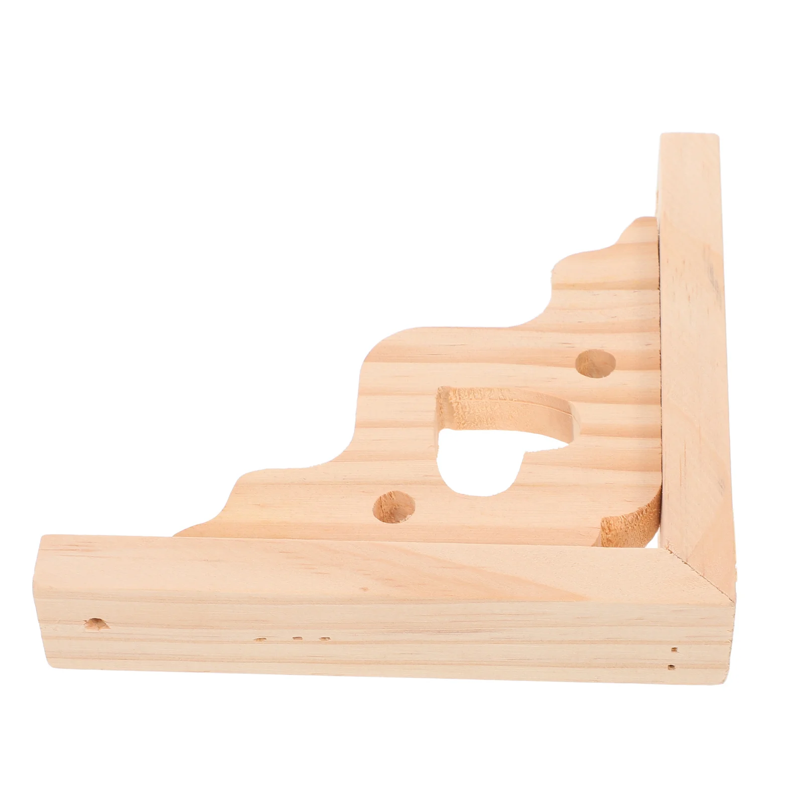 

Solid Wood Triangle Wall Shelf Bracket Heavy Duty Wooden Support Bracket for Living Room Bedroom Office Decor Wood Brackets
