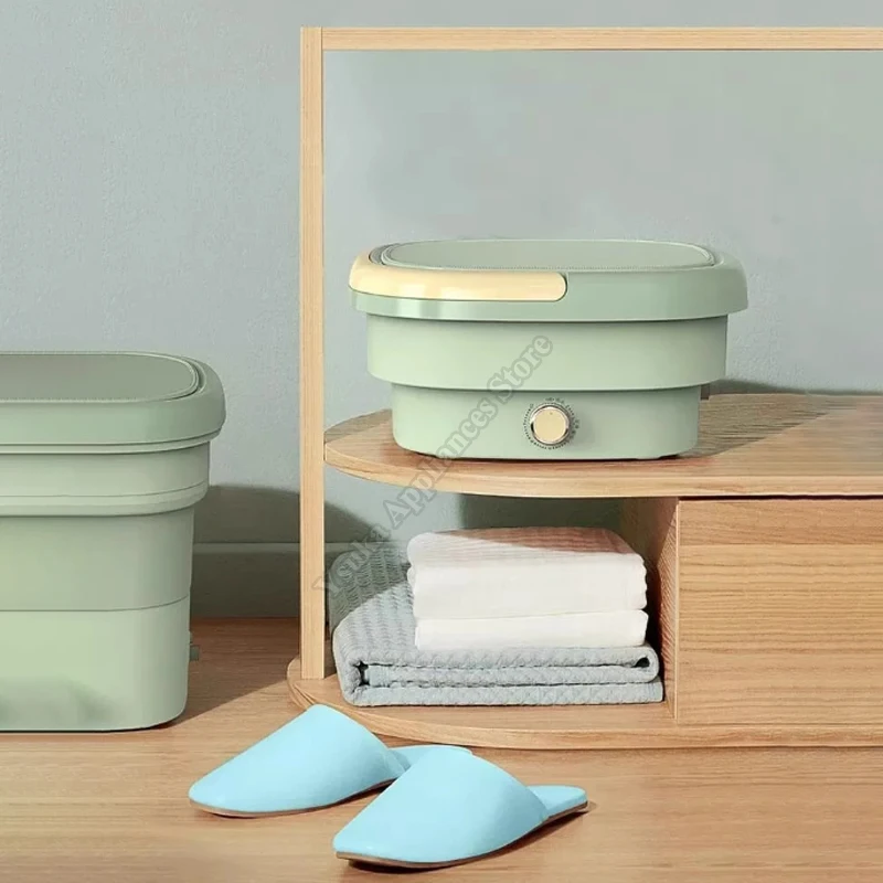 غسالة قابلة للطي، تخزين الملابس الداخلية المحمولة، يمكن تجفيف وتنظيف الجوارب، ملابس الأطفال، العناصر الصغيرة #3