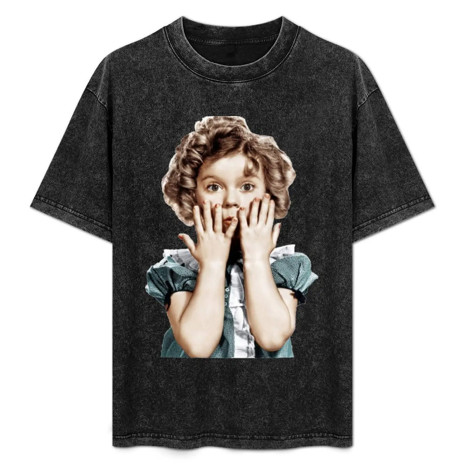 Shirley Temple Hands T-Shirt UV Protection Outdoor Tee Shirt
