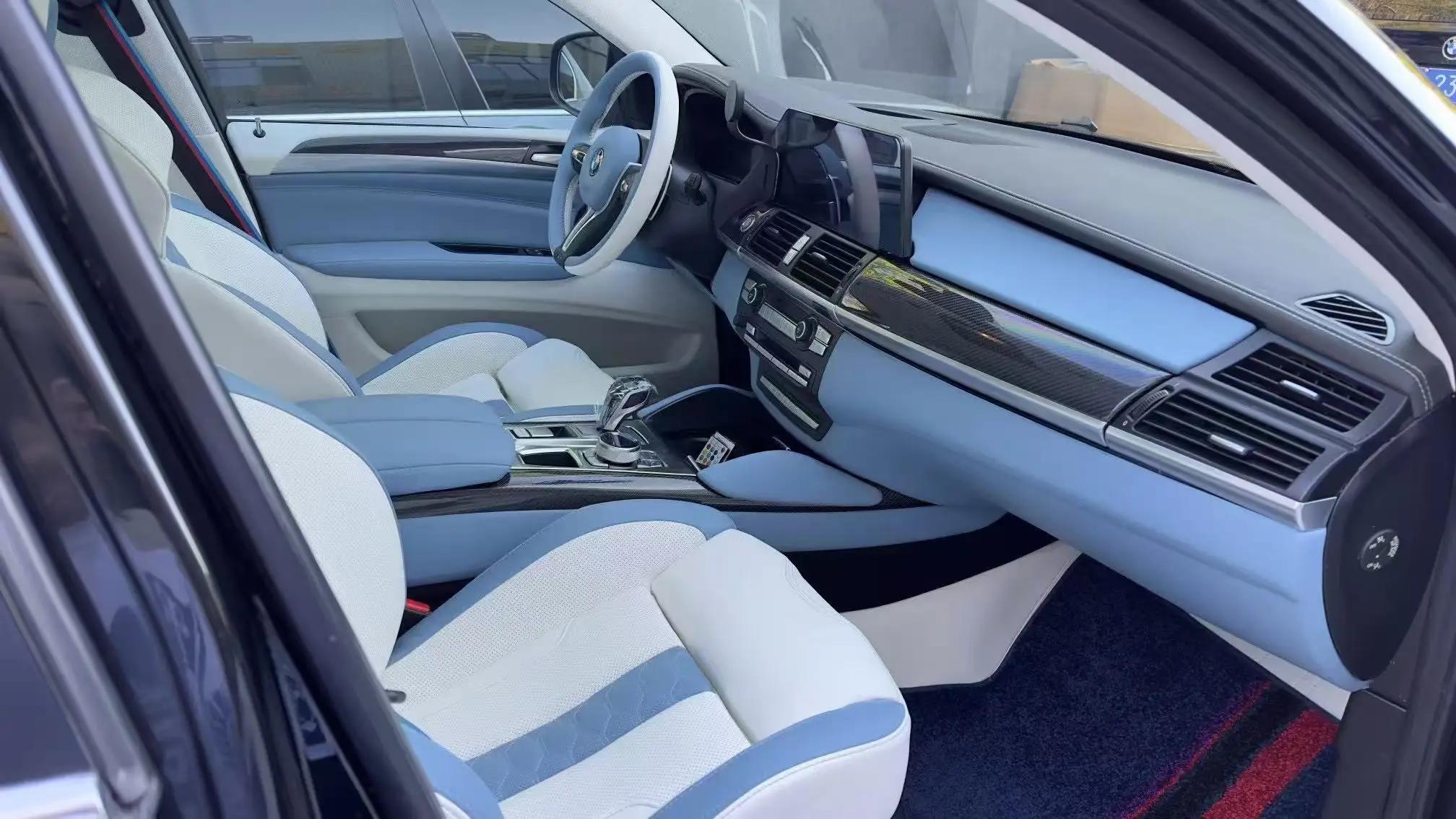 طقم إسفنجي مريح YLC لمقاعد 3 Series 5 X3 X5 ترقية إلى مقعد رياضي M3M5 #4