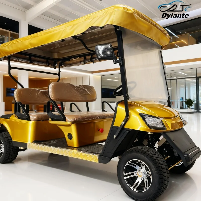 China Factory Wholesale 4KW 5KW Motor Farm Golf Cart Electric 72V Cheap Sports Off-Road Hunting Electric Golf Cart Buggy