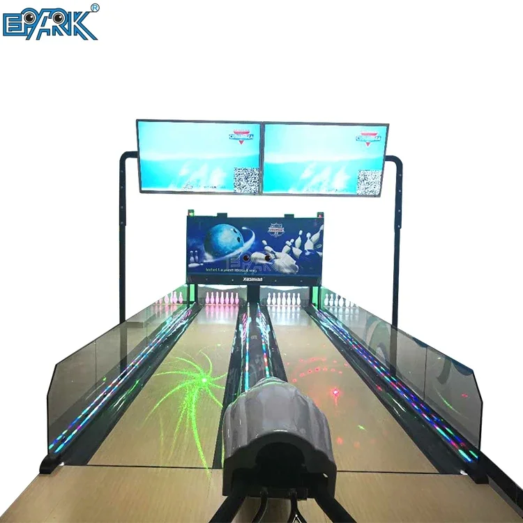 Complete New Full Glow Bowling Lane Set For Bowling Entertainment Center