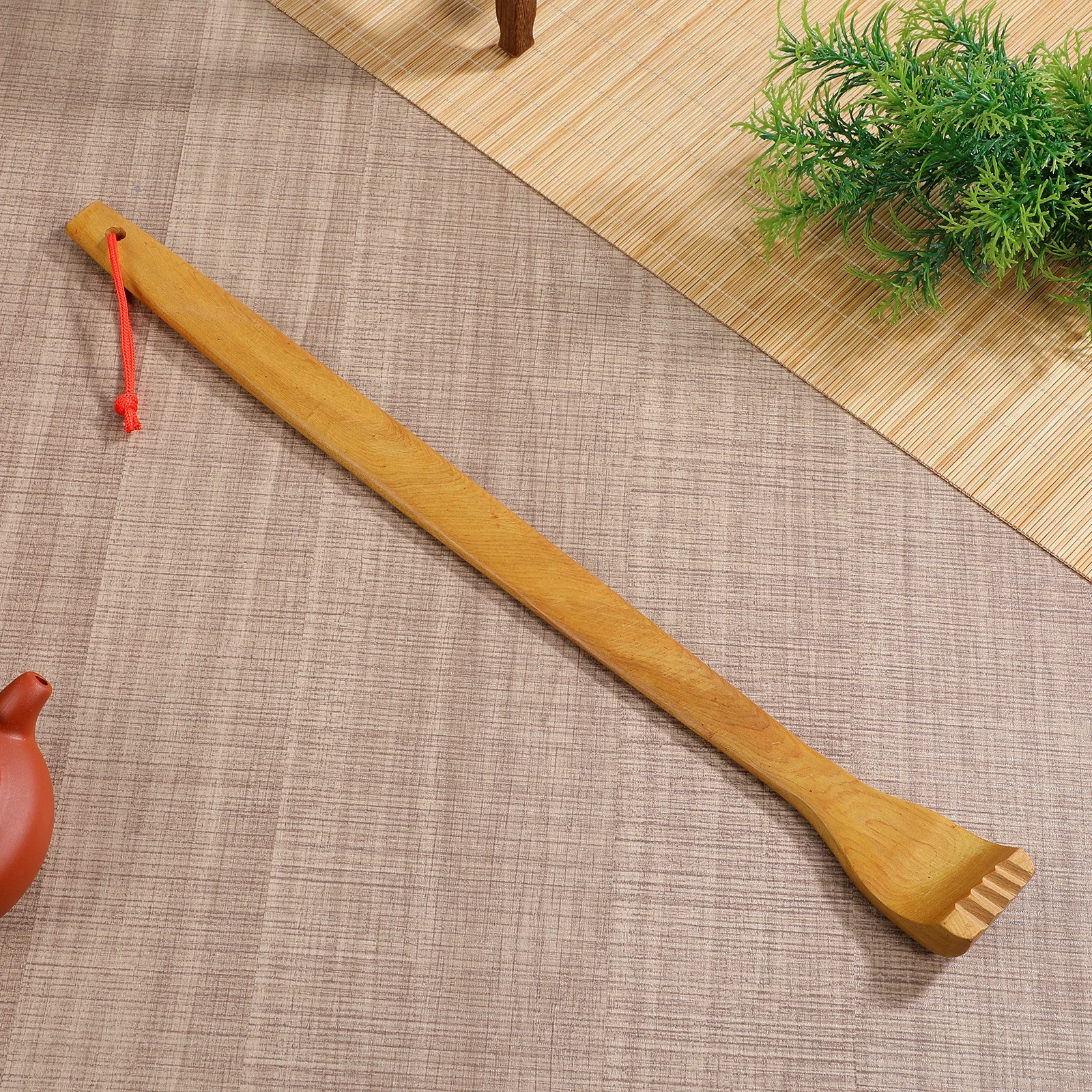 Wooden Back Scratcher Massager Rustproof Body Scratching Stick For Travel Storage Hook Shoulder Scraper
