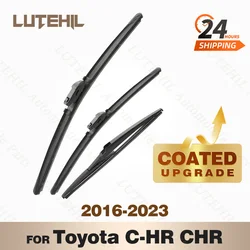 LUTEHIL's Silicone Front & Rear Wiper Set For Toyota C-HR CHR 2016 - 2023 2017 2018 coated windshield wiper blade 26