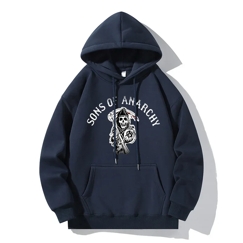 Neue Mode Sons of Anarchy Print Hoodies Männlich Casual Sweatshirts Hoodies Sweatshirts Anime Hoodie Lil Peep Plus Size HoodieTops