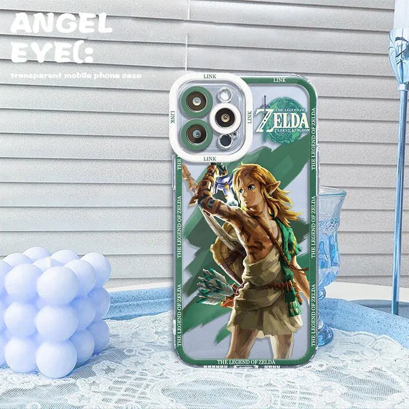 Game The L-Legend of Zeldas Phone Case for Apple iPhone 11 12 Pro 13 Mini SE 15 Plus 7 8 14 Pro Max XR XS Max Cover