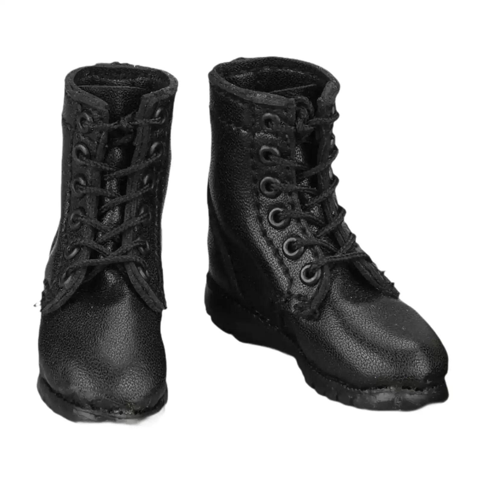 1/6 Scale Short Boot Lace up Boot, Stylish Casual Fashion Retro Work Boots for 12'' inch Female Action Figures Accessories