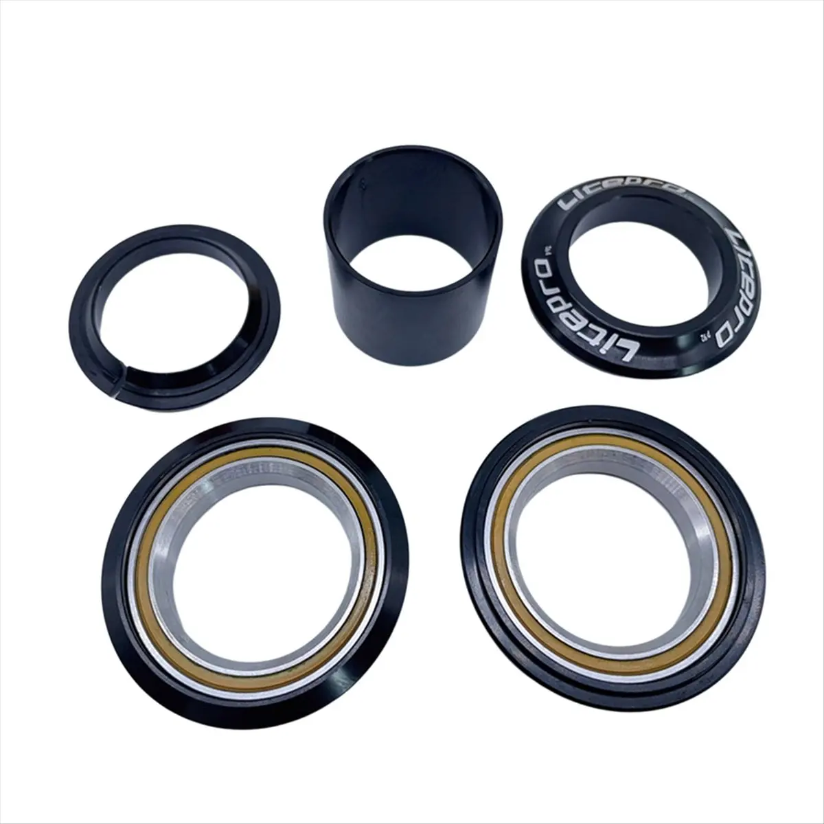 

Велосипедная гарнитура ABJV 44 мм, гарнитура BMX, складная велосипедная рулевая коробка, велосипедный головной убор, гарнитура для шоссейного велосипеда, золото