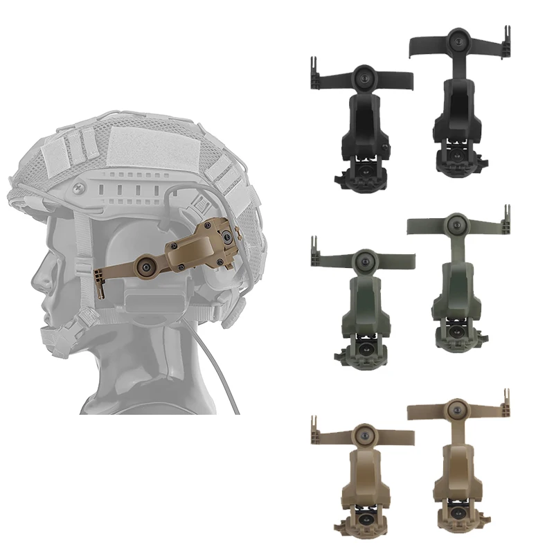 suporte-tatico-c2-c3-para-headset-com-rotacao-multiangulo-para-airsoft-e-tiro-suporte-para-fone-de-ouvido-para-trilho-de-capacete-wendy-guide