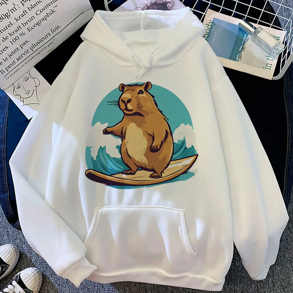 

Capybara hoodie clothes for teens youthful graphic modern style patterned patterned teen hoddie sweatshirts comic casual wear