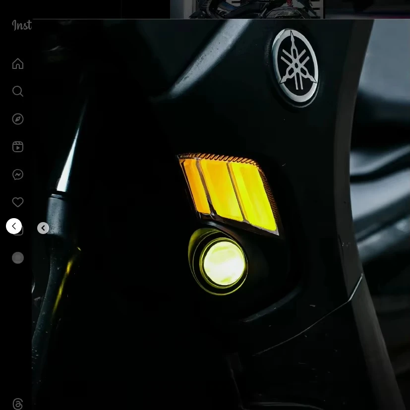 

STLFYamahas NMAX 155/125 LED Fog Lamp with Turn signal JPA Projector Spot Light Custom Motorcycle LED Accessories Lighting Kit