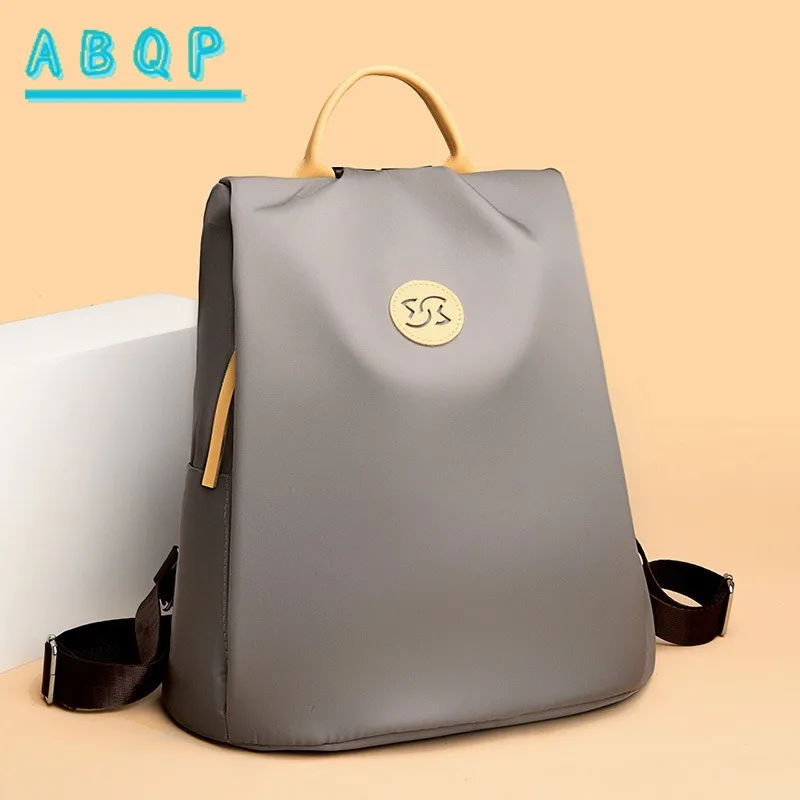 

Mini Backpack Women's 2025 New Commuter Backpacks Senior Sense Student Schoolbag Nylon Large Capacity Computer Bag