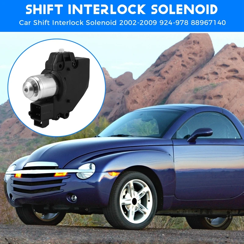 Car Shift Interlock Solenoid For Buick Rainier 2004-2007 Trailblazer Envoy 2002-2009 924-978 88967140