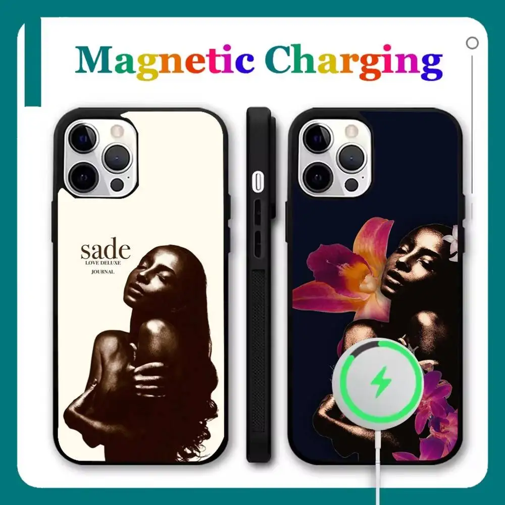 

Sade Adu Love Deluxe Phone Case For iPhone 17,16,15,14,13,12,11,Pro,Max,Plus,Mini,Air,SE Magsafe Magnetic Wireless Charging