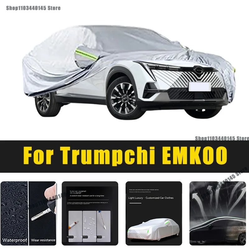 

Full Car Covers Outdoor Sun UV Protection Dust Rain Snow Oxford cover Protective For Trumpchi EMKOO Accessories car umbrella