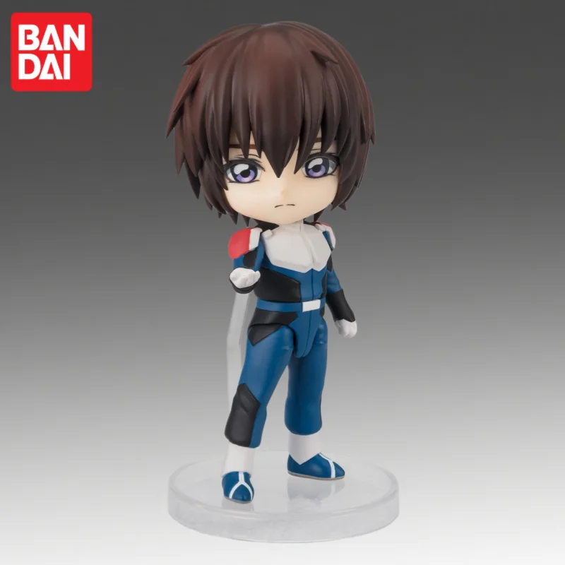 

В наличии: Оригинальная фигурка Bandai Figuarts Min Gundam Kira Yamato, новая, в коробке, модель персонажа аниме, игрушка-модель