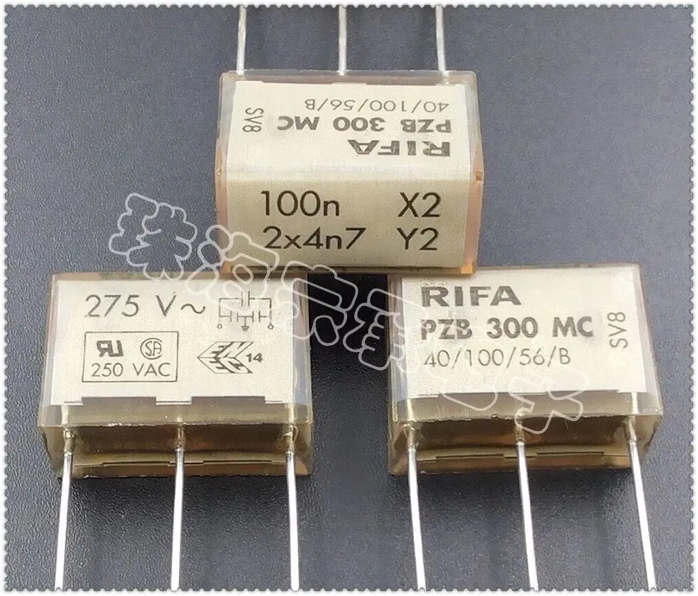 10~20/PCS  Imported 100n 2x4n7 RIFA PZB300MC 275VAC composite film capacitor X2 Y2  Talora Store